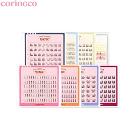CORINGCO Tok Tok Hara No-Glue Eyelashes Light 1ea, Type:01 #Cats