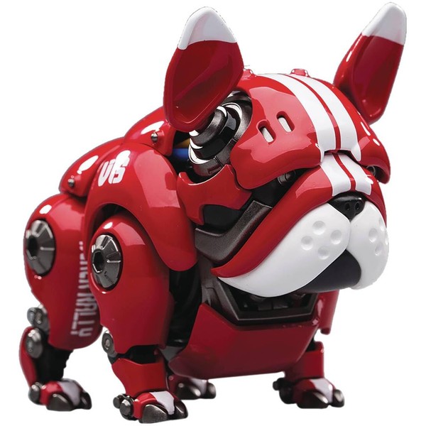 HWJ RAMBLER Mecha Bulldog Red Non-Scale PVC & ABS Painted Action Figure