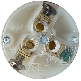 NEMA 5-15P Replacement Plug - Easy Assembly - Durable Nylon Construction - WB515P - Rewireable