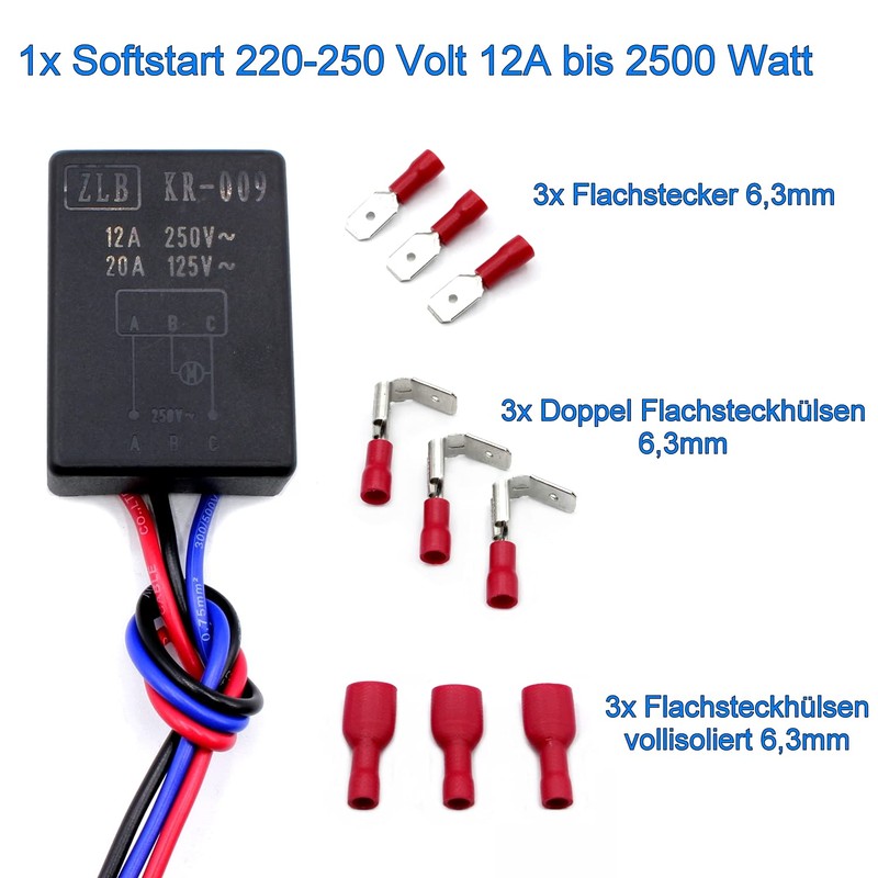 Soft Start Module for Power Tools such as Table Saw,
