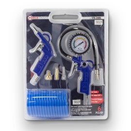 Tyre Inflator with Pressure Gauge