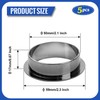5Pcs 50mm (2 Inch) Cable Hole Cover, ABS Desk Grommet,