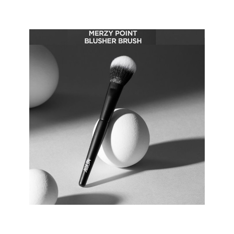 MERZY Capture Highlighter & Blusher Brush Set 2items, Color:01 Lavender