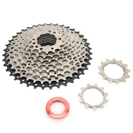 ZTTO 10 Speed Cassette 11‑40T Mountain Bike Freewheel Cassette Sprocket for Road Bicycle