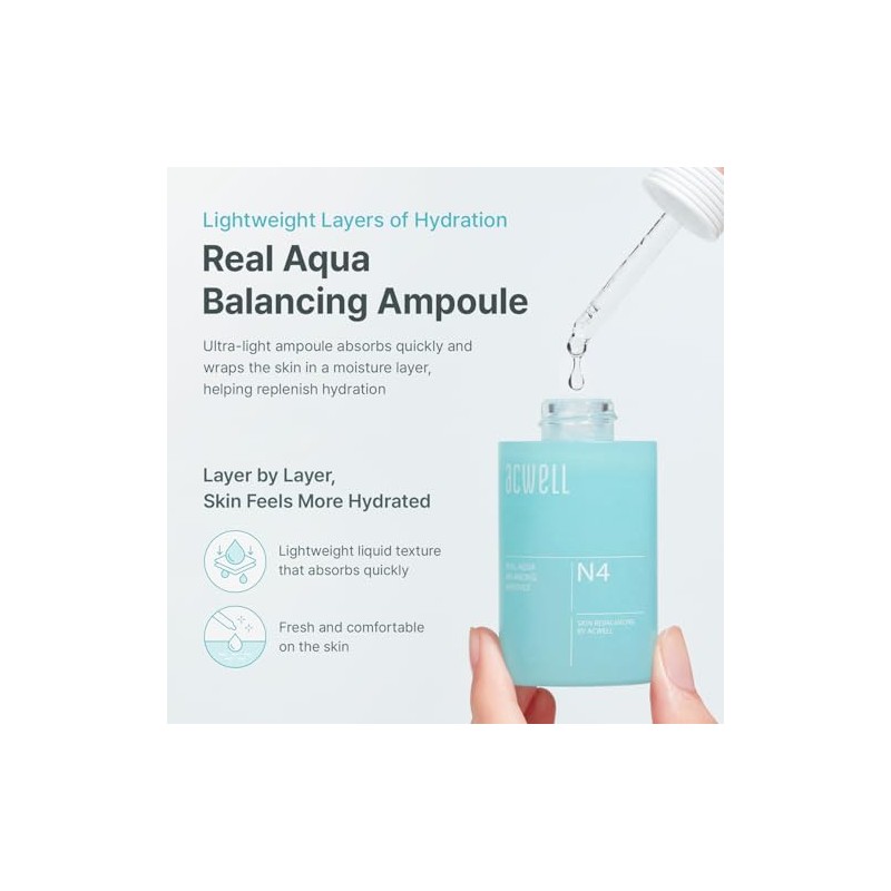 Acwell Real Aqua Balancing Ampoule 35ml