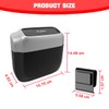 JNNJ Mini Car Trash Bin, Portable Mini Car Waste Bin,