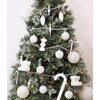 Christmas Concepts® Pack of 5-100mm Christmas Tree Baubles - Iridescent