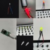 Brilinker 100 Pcs 3mm LED Light Emitting Diodes Bulb LED