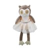 Wilberry WB004119 Dancer Owl Plush Toy, Brown