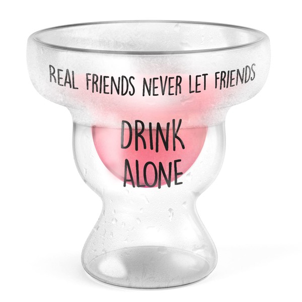 GALVANOX SoHo Margarita Glass Regalo para mejor amiga para mujeres,