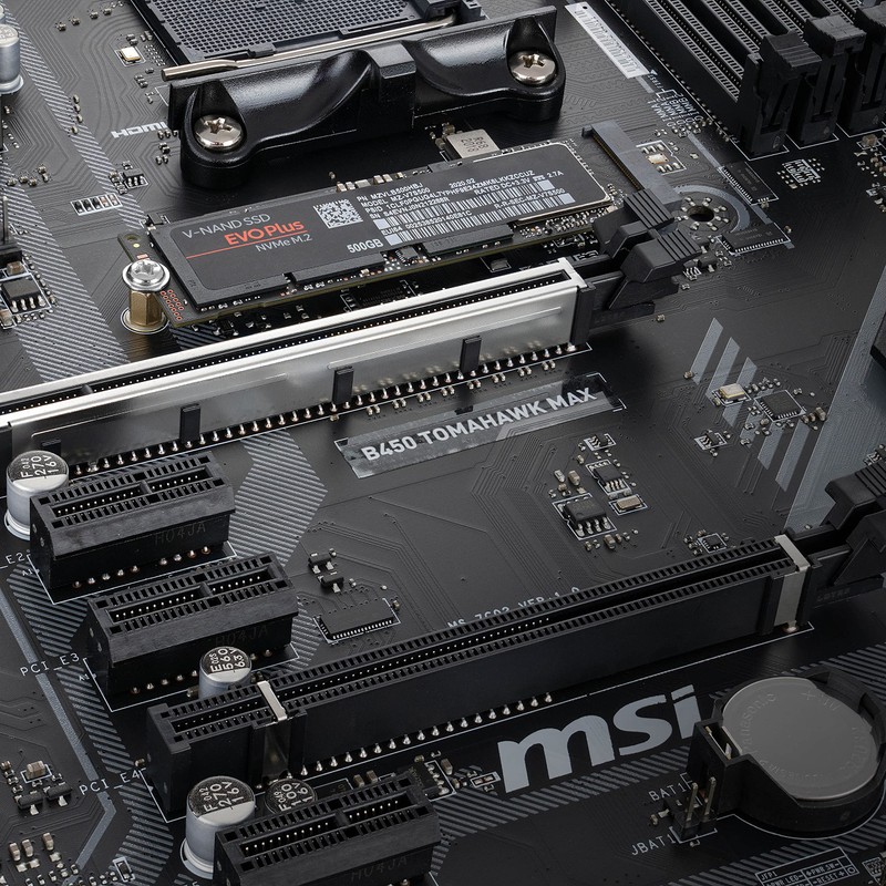 Poppstar screw set for M.2 SSD/NVMe mounting on motherboard