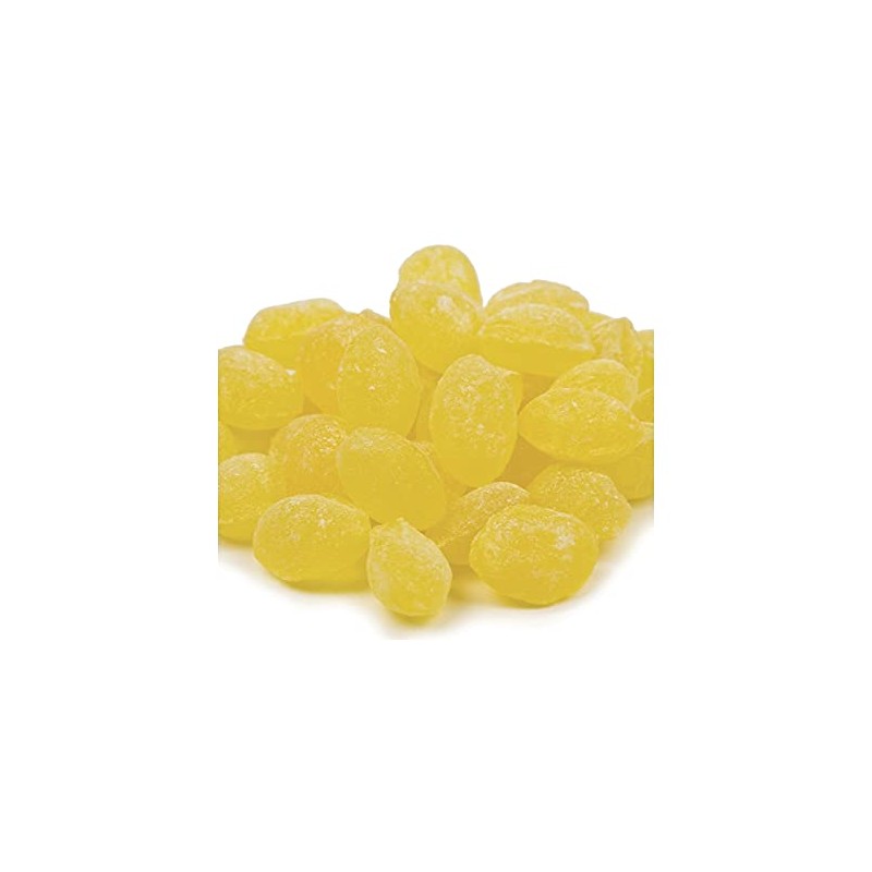 Sanded Lemon Drops Old Fashioned Hard Candy 5 pounds Claey's