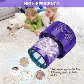 For Dyson 2X HEPA Filter For DYSON Cyclone V10 SV12 Animal Absolute Clean Vacuum Cleaner