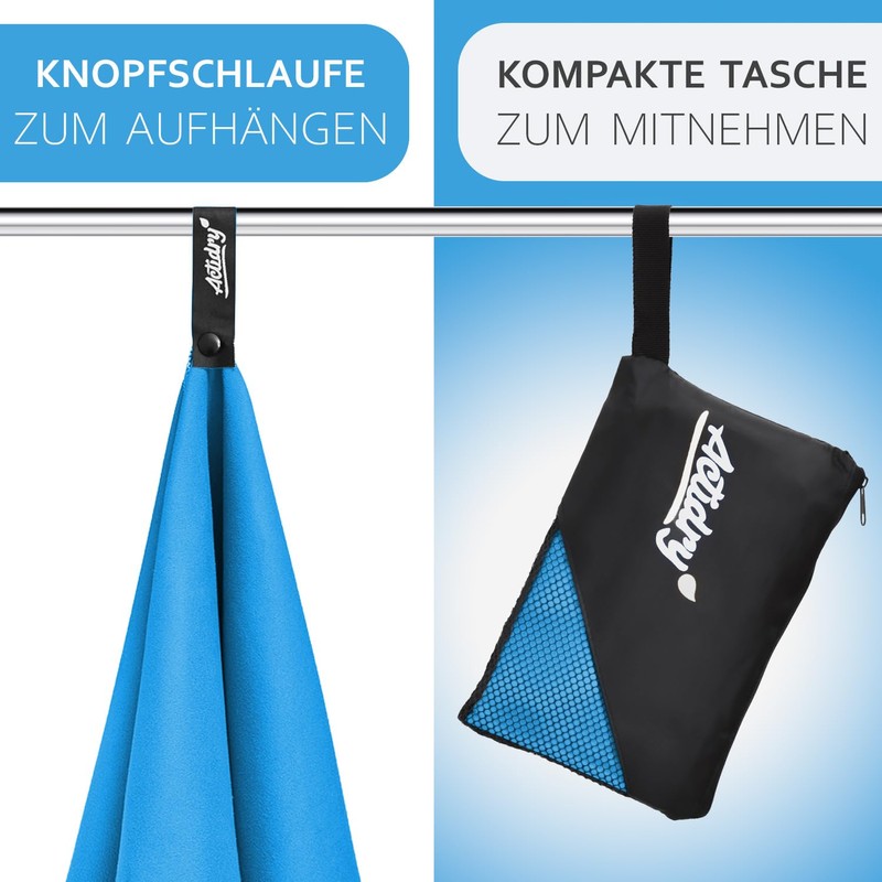 Actidry Microfibre Towel - light and absorbent - 9 colours