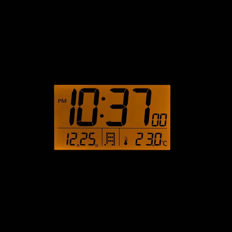 RHYTHM Fit Wave D236 8RZ236SR08 Alarm Clock Digital Electronic Sound
