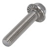 20Pcs M10x1.5 Screw Bolts A2‑70 Stainless Steel Flanged Hex Head