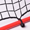 DRNM Soccer Rebound Net - 40×40 in Football/Soccer/Baseball/Basketball Rebounder Net