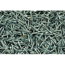 (1000) Phillips Flat Head 10 x 1" Self-Drilling Screws Tek Zinc #3 Point