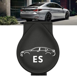 Car Sunglass Holder Clip Compatible with Lexus ES 350 300h 250 F Sport Interior Accessories Organizer Eyeglass Hanger Visor Ticket Card Decor Sunglasses Holders Eyeglasses Magnetic Gifts (Black)