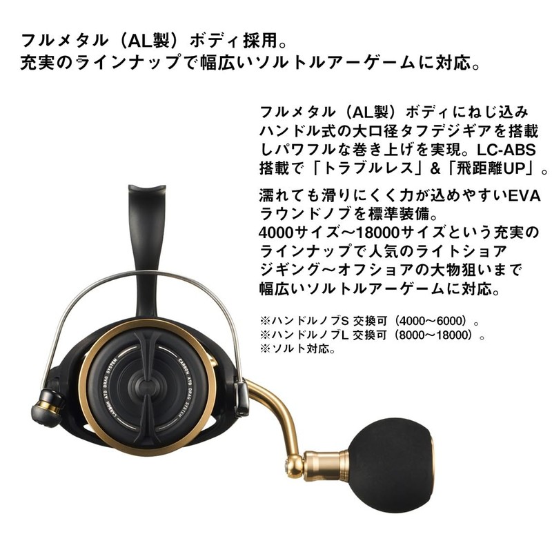 Daiwa 23BG SW 6000D-H Spinning Reel