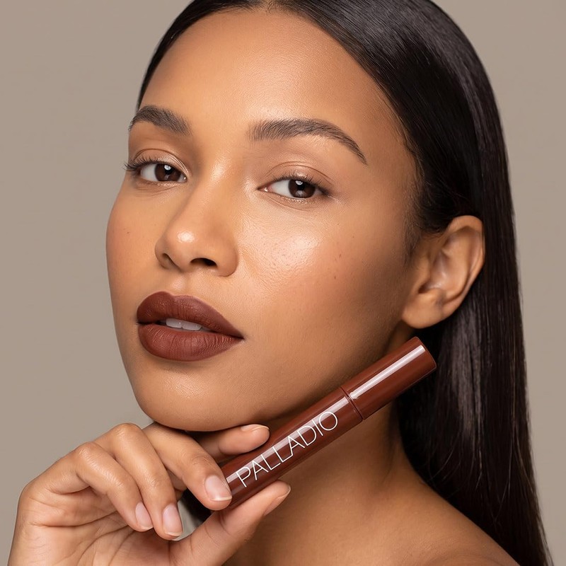 Palladio Tinte labial, fórmula impermeable hidratante, cacao