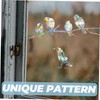 GRIRIW Anti-Collision Window Sticker Static Glass Clings PVC Window Clings