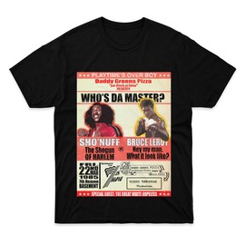 Mens Womens Tshirt Shonuff Vs Bruce Leroy Shirts for Men Women Graphic Friends Fathers Day Multicolor