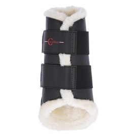 Covalliero Kerbl 3210550 Dressage Gaiters Fleece Rear Black L