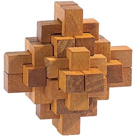 Playtastic Geduldspiel Holz Lösung: Geduldspiel Der verhexte Knoten (der Verhexte Knoten Lösung, Knobelspiel Holz Lösung, Geduldspiele Lösungen)