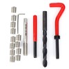 Thread Repair Kit, 17Pcs M10x1.25 Helicoil Thread Repair Tool Kit