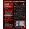 KingTool 400 Pcs Drill Bit Set - Drill Bits Screwdriver