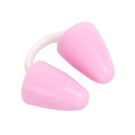 Baypify Painless Nose Plugs for Swimming,Nose Plugs for Swimming for Kids (Age 6+) and Adults, Ensure Comfort and Safety in The Water (Red, S)