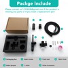 BARROCK Advanced Handheld Bidet Sprayer Set, Matte Black, Wall Mount,