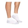 Tommie Copper Men's Performance Compression Ankle Socks, White, 12-14.5