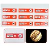 JZK 48 x Plastic Microscopes Slides for Children with Animals,