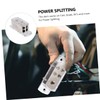 LABRIMP 2pcs Car Power Distribution Block Ways Splitter Box for
