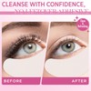 LASHVIEW Eyelash Extension Remover Cream, Lily Flavor Gentle Eyelash Glue