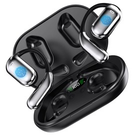 Language Translation Earbuds, 3-in-1 AI Translator Earbuds with 144 Language Real-Time Translation Device, 60h Long Life and HiFi Sound, fit iOS and Android, Suitable for Travel Learning