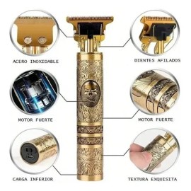 Rasuradora Electrica Lagom Cabello De Cortadora Profesional Trimmer Máquina Recargable Usb Profesional Para Hombre Alta Potencia 7000 Rpm 2 Horas Del Uso Perfiladora Impermeable Menos Ruido