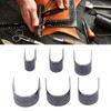 6 Pcs Leather Die Cutter Tool Round Arrow Tail Shape
