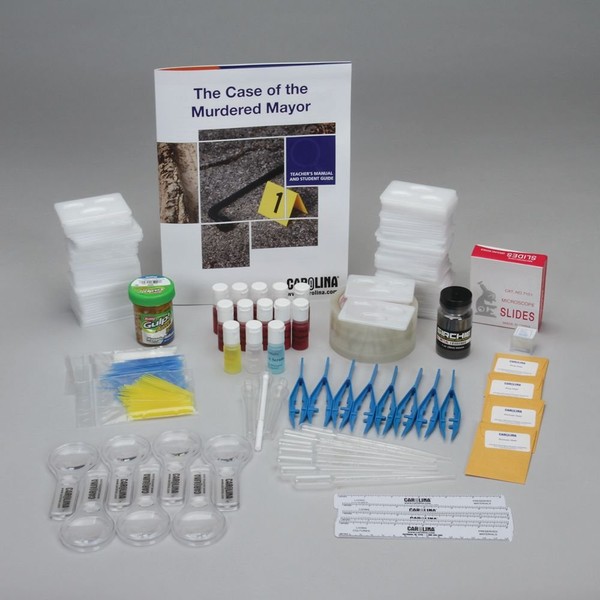 The Case Of The Murdered Mayor Kit, Classroom Crime Scene