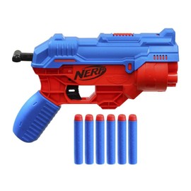 Nerf Alpha Strike Boa RC-6 Blaster with 6-Dart Rotating Drum -- Fire 6 Darts in a Row -- Includes 6 Nerf Elite Darts