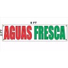 SSI 2x8 AGUAS FRESCA Banner Sign for Business Shop Store