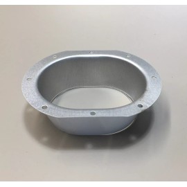 Unbranded Gutter Outlet Tube - Downspout Tube - 2"x3", 3"x4", 2 3/8", 2 3/4", 3 3/8" - 2x3 Oval