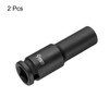 QUARKZMAN 2 Piece 3/8 Inch Deep Impact Socket Wrench Set
