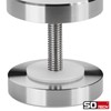 SOTECH Meyra Sliding Door Handles Diameter 50 mm Brushed Stainless