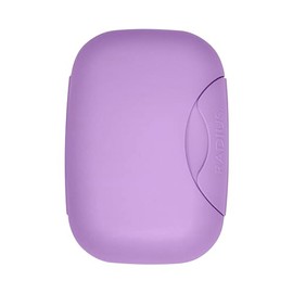 RADIUS Soap Travel Case, BPA-Free Recycled Plastic, Leakproof, Portable for Bathroom, Gym, Home, Camping - Lavender
