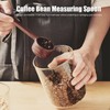 2Pcs Walnut Coffee Bean Measuring Spoon Food Grade Salt Spoon