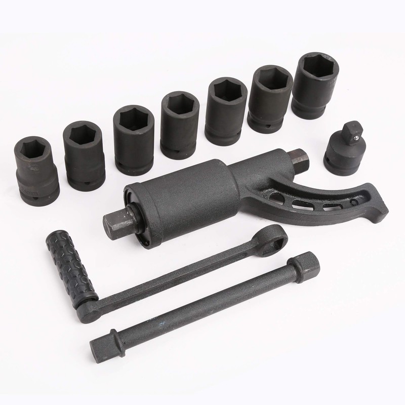 WINTOOLS Torque Multiplier Labor Saving Lug Nut Wrench W/ 8