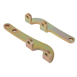 Speedway Motors Flat Plate Steering Arms, Plain, Fits Ford